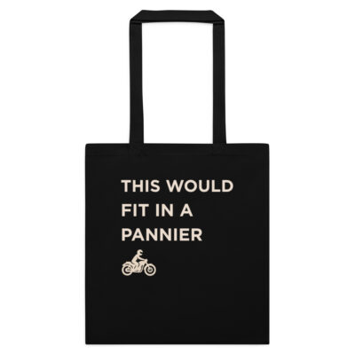This Would Fit in a Pannier Tote Bag